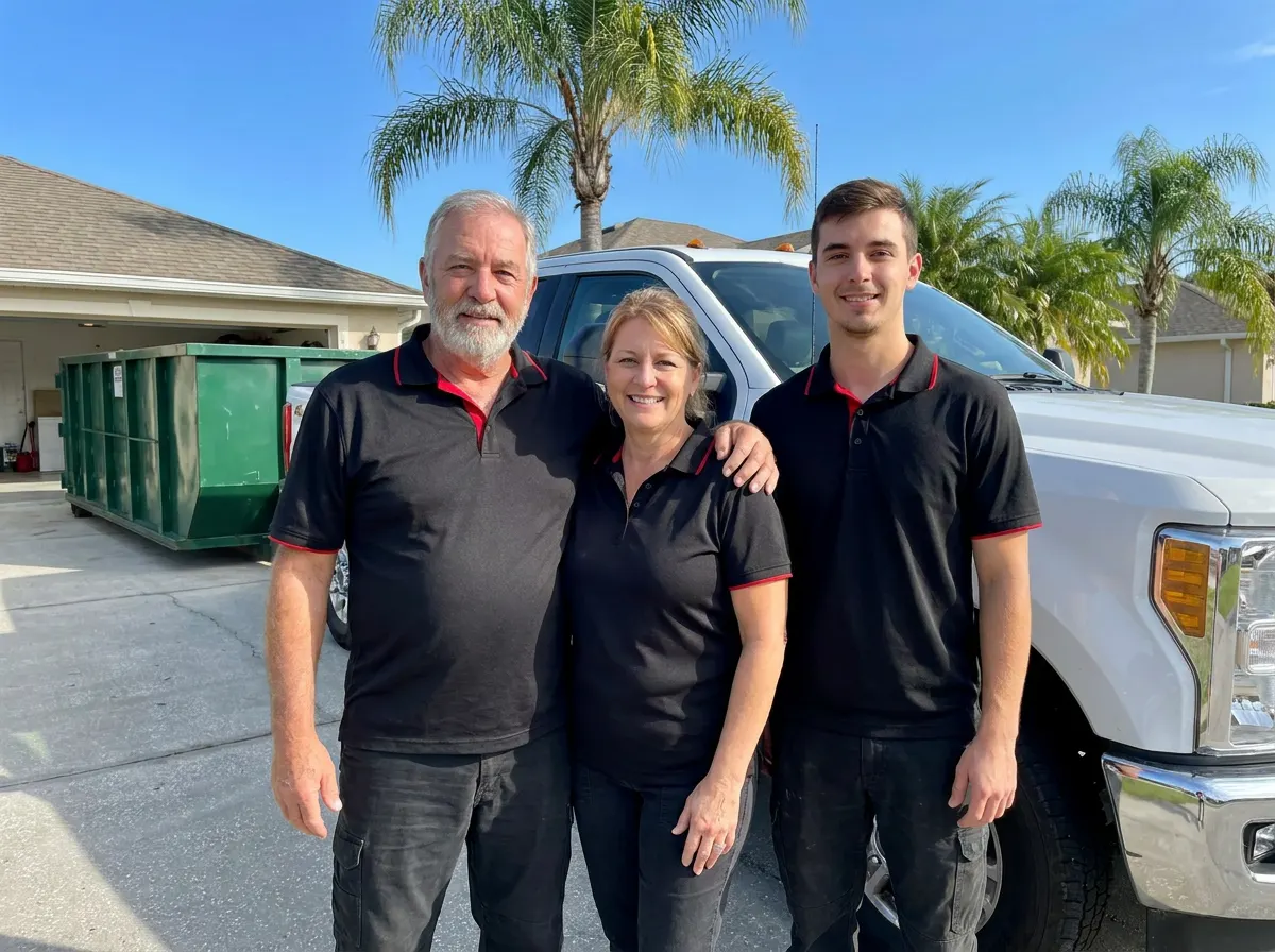 Kingpin Dumpster Rental dumpster rental team in Ocala, FL